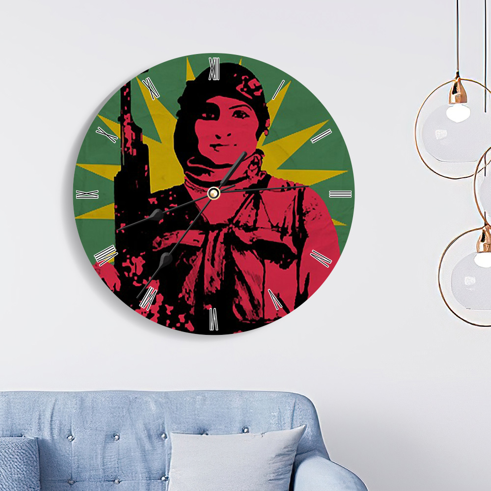 Behind The Bastards Round Wall Clock Home Decor Wall Clock Gift for