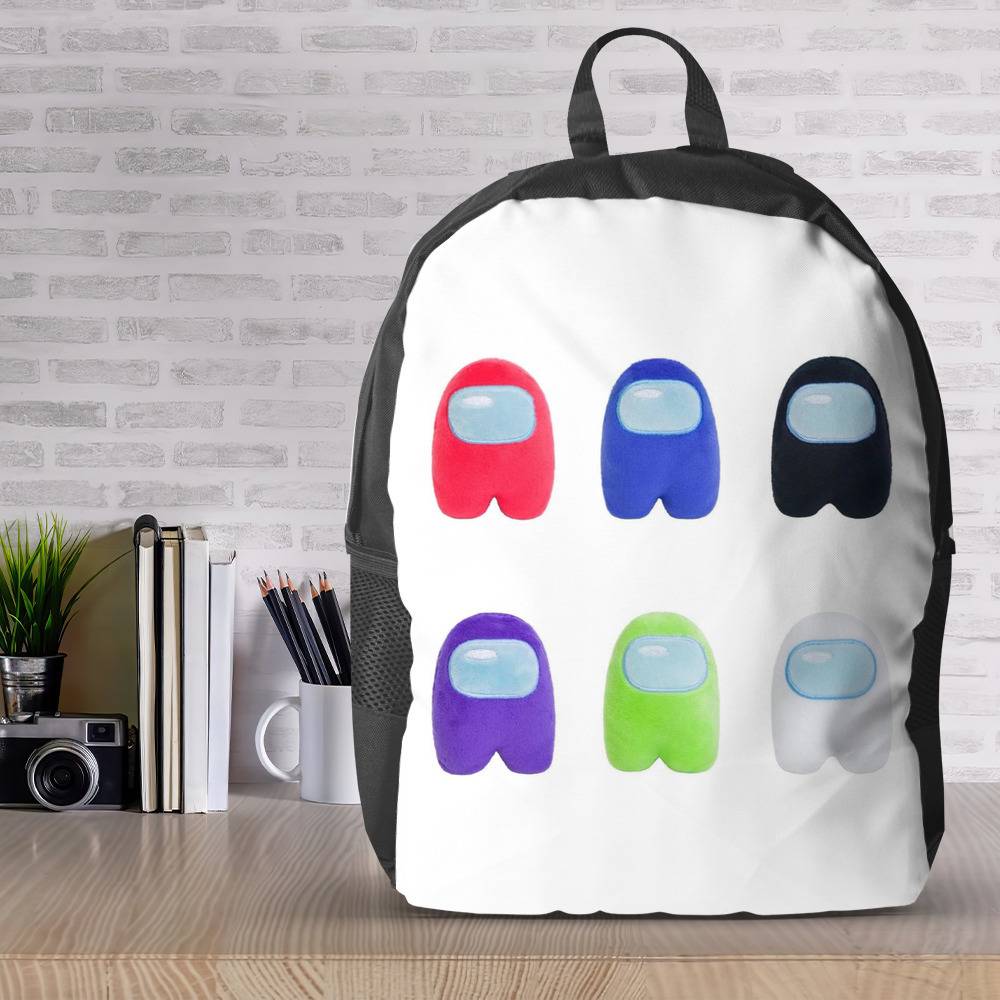 among us plush backpack