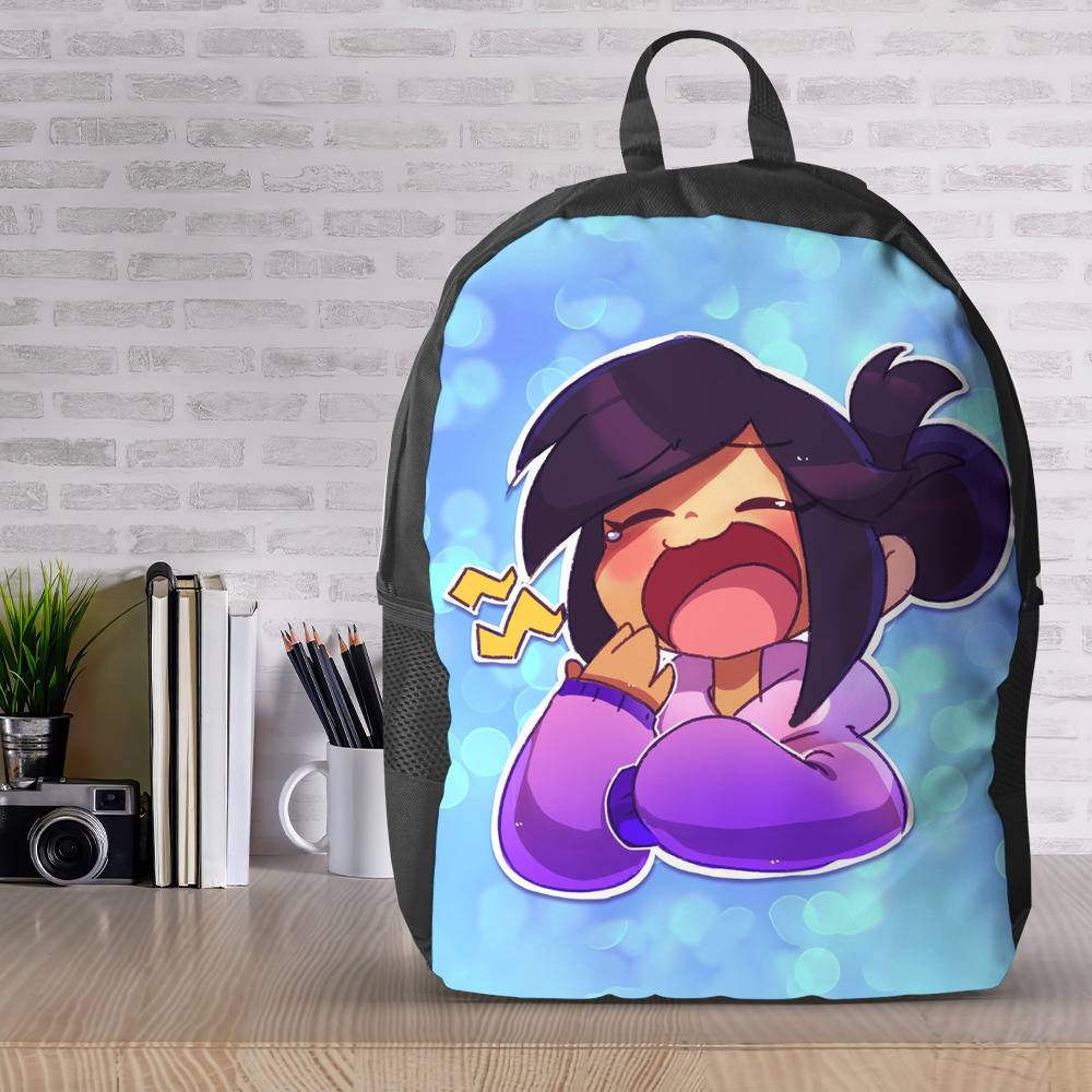 Aphmau Backpack with Lunch Box Aphmau Aaron Heat Insulated