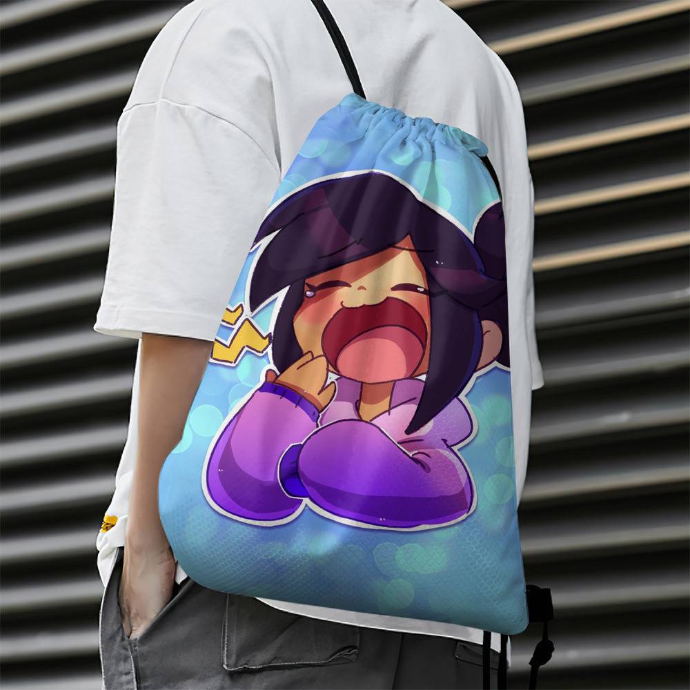 Aphmau Backpack with Lunch Box Aphmau Kawaii Chan Heat Insulated Lunchbox