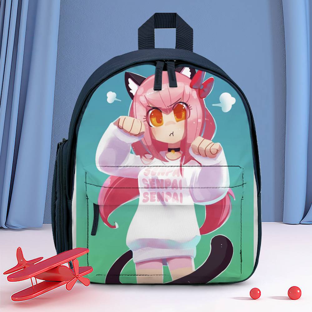 Aphmau Backpack, Aphmau Kawaii Chan Backpack, Waterproof Schoolbag for Kids