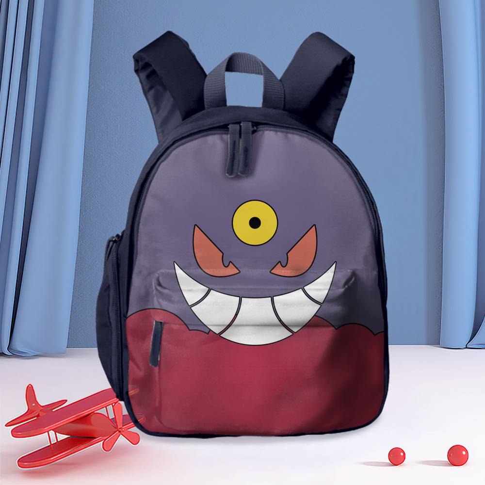 Gengar Backpack, Mega Gengar Backpack, Waterproof Schoolbag for Kids ...
