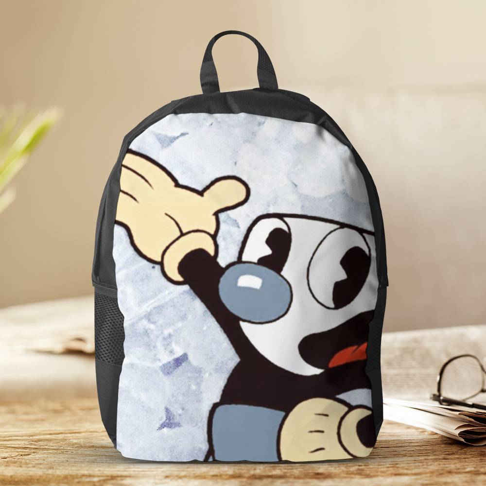 Cuphead and outlet mugman backpack