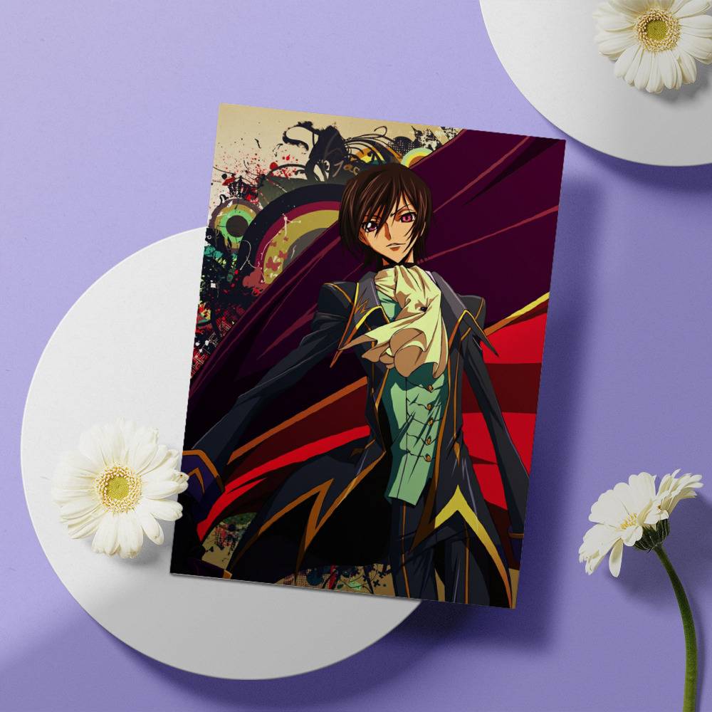 Day Gift for code geass Lelouch Lamperouge Greeting Card