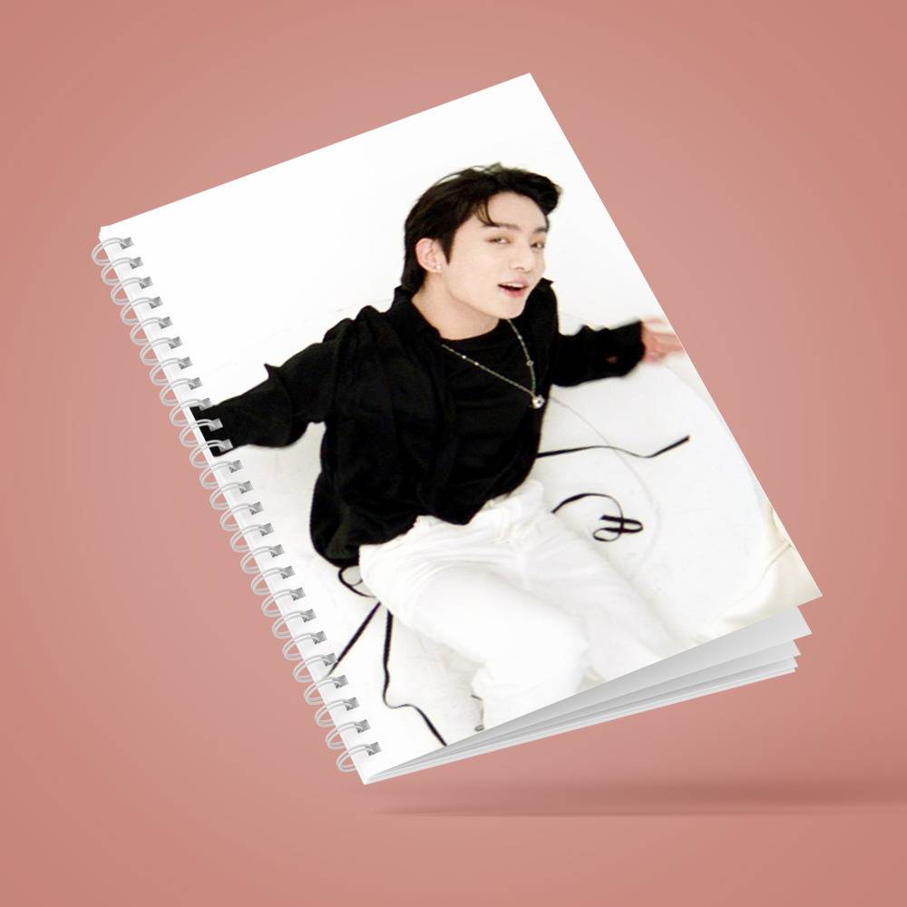 jungkook: JUNGKOOK NOTEBOOK: BTS  Jungkook Diary Journal Notebook