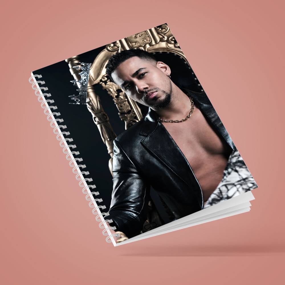 Romeo Santos Spiral Bound Notebook Journal Diary Gift for Fans