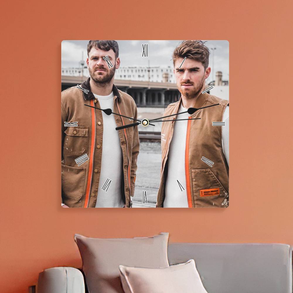 The Chainsmokers Wall Clock Home Decor Wall Clock Gifts for The  Chainsmokers Fans