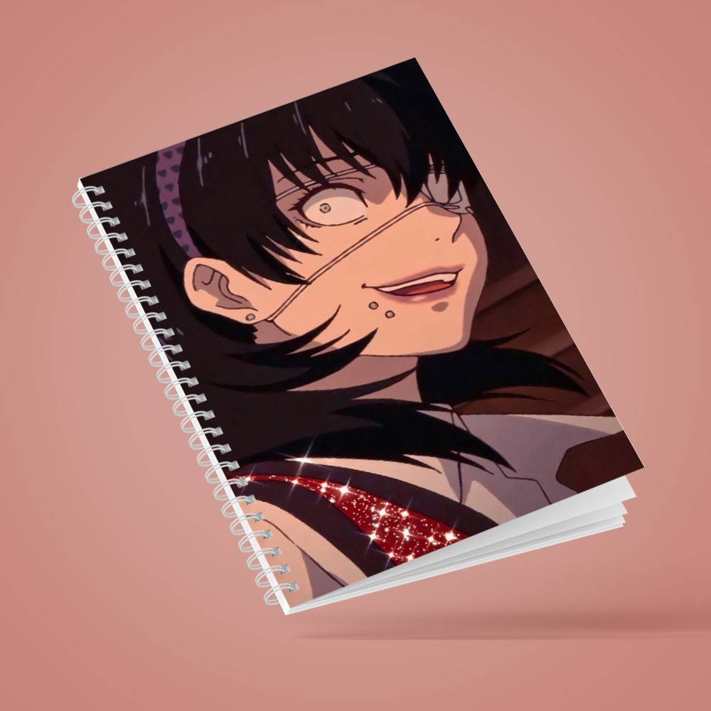 Midari, Anime Kakegurui  Spiral Notebook for Sale by The fandom