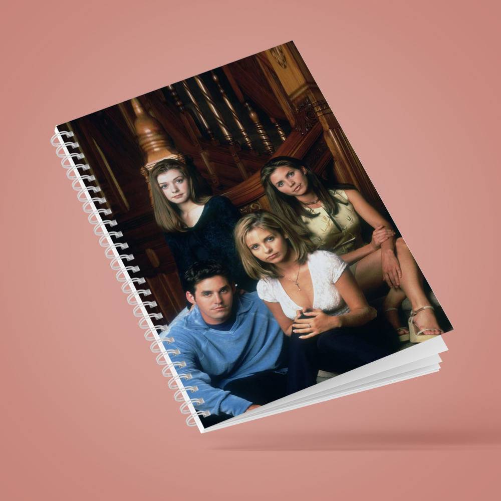 Buffy the Vampire Slayer Spiral Notebook by Inspirowl Design - Pixels