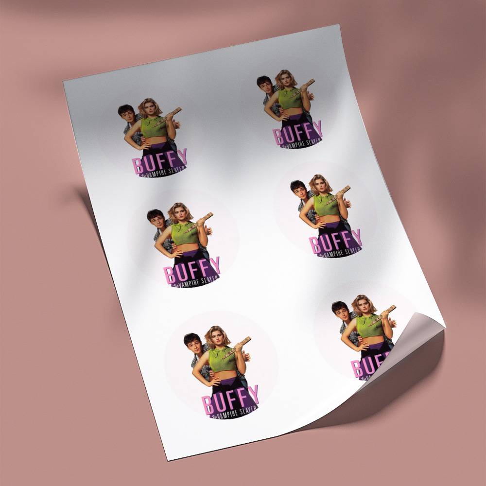 Buffy the Vampire Slayer Sticker - Laptop Stickers - Fast Shipping –  whatmabeldid