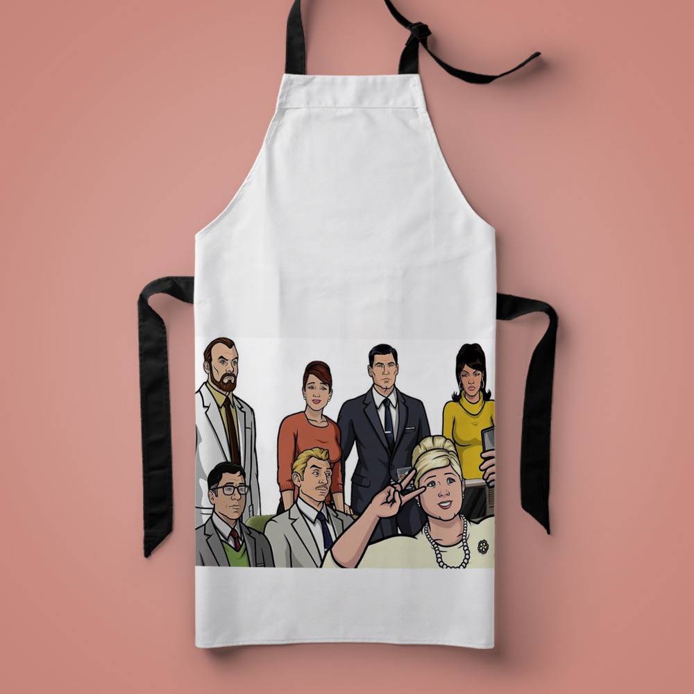 Archer Apron Classic Celebrity Apron archermerchandise