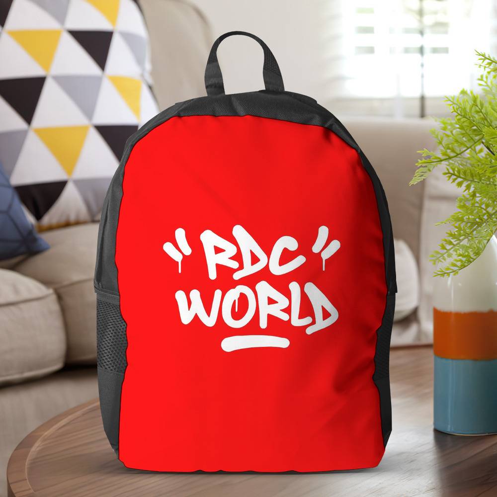 Rdcworld1 Backpack Classic Celebrity Backpack rdcworld1merch