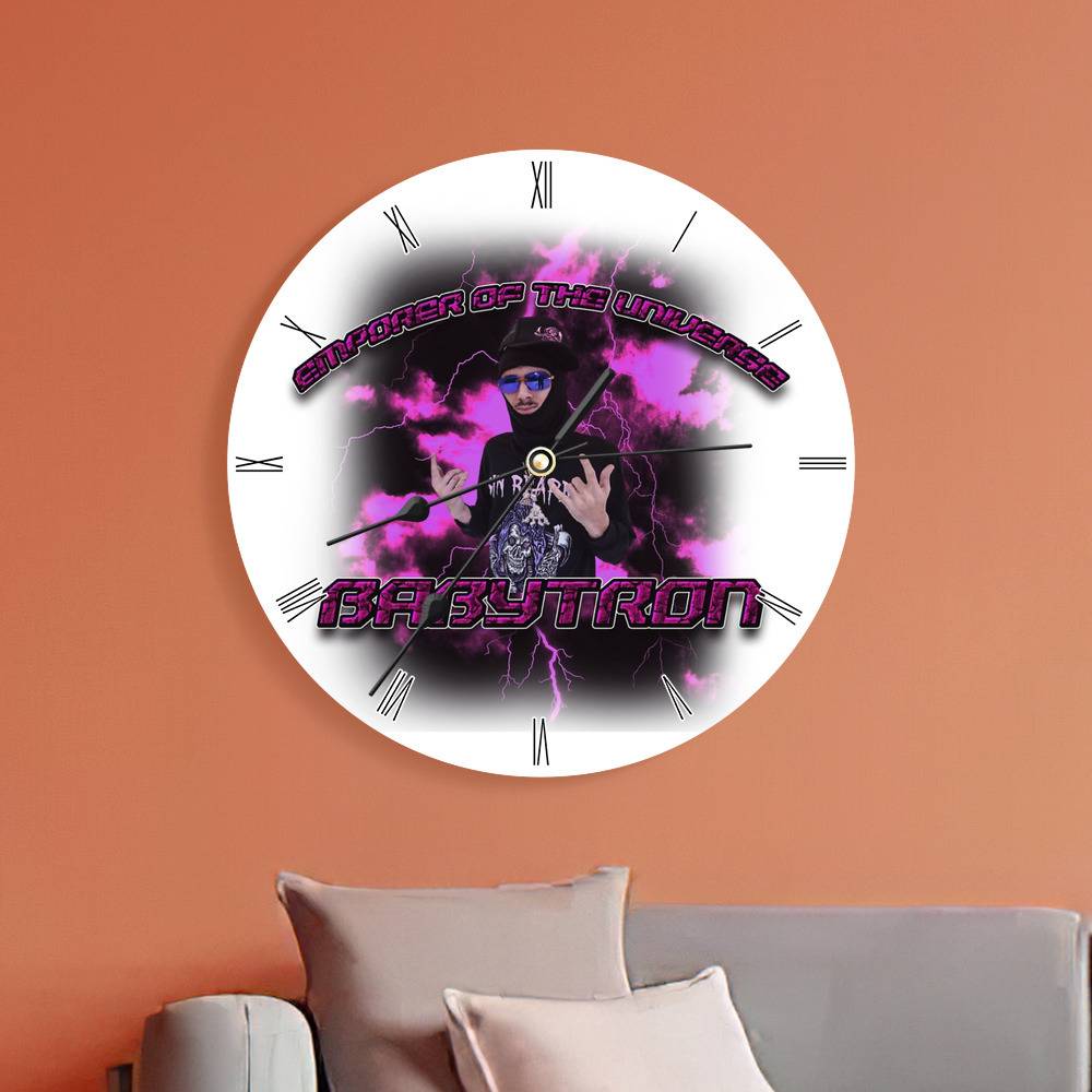 Haikyuu Round Wall Clock Home Decor Wall Clock Gift for Haikyuu Fans
