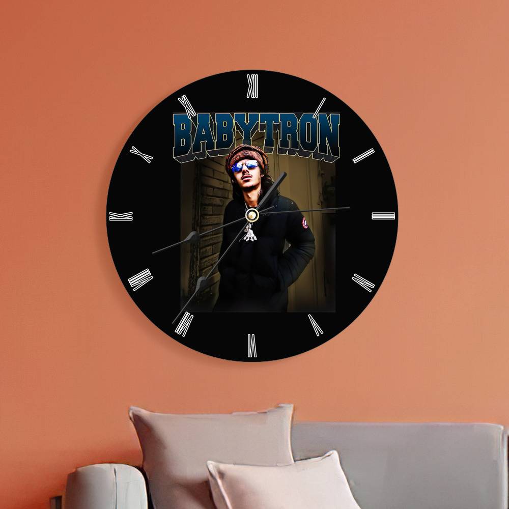 Haikyuu Round Wall Clock Home Decor Wall Clock Gift for Haikyuu Fans