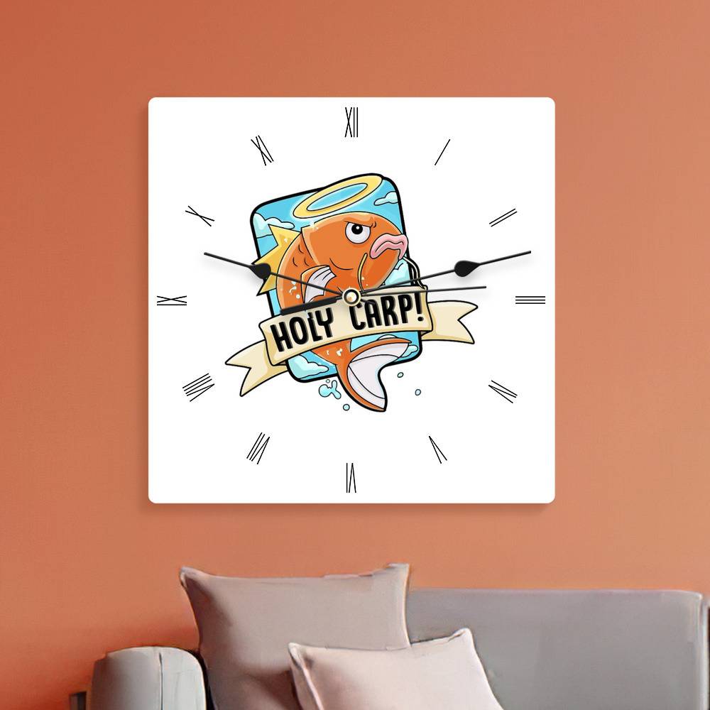 Nerdecrafter Wall Clock | nerdecraftermerch.com