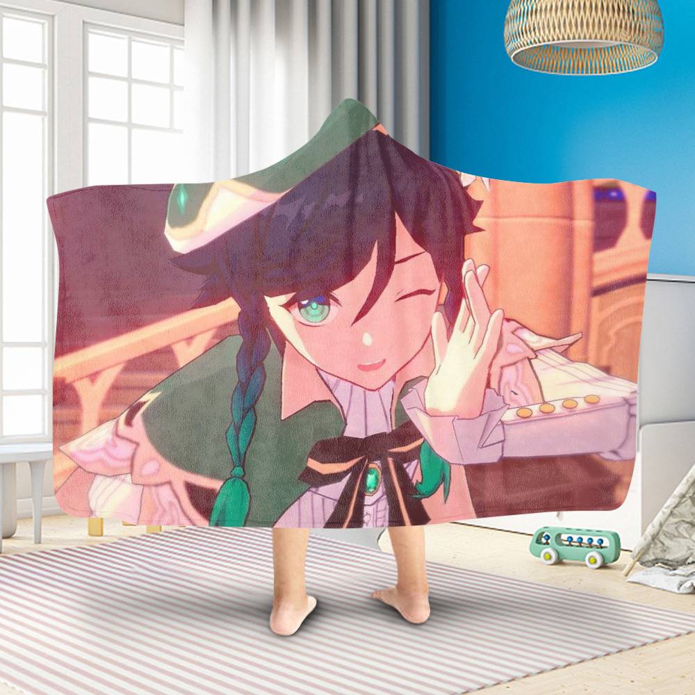 Psyduck Hoodie Blanket Anime Hoodie Blanket  psyduckplushcom