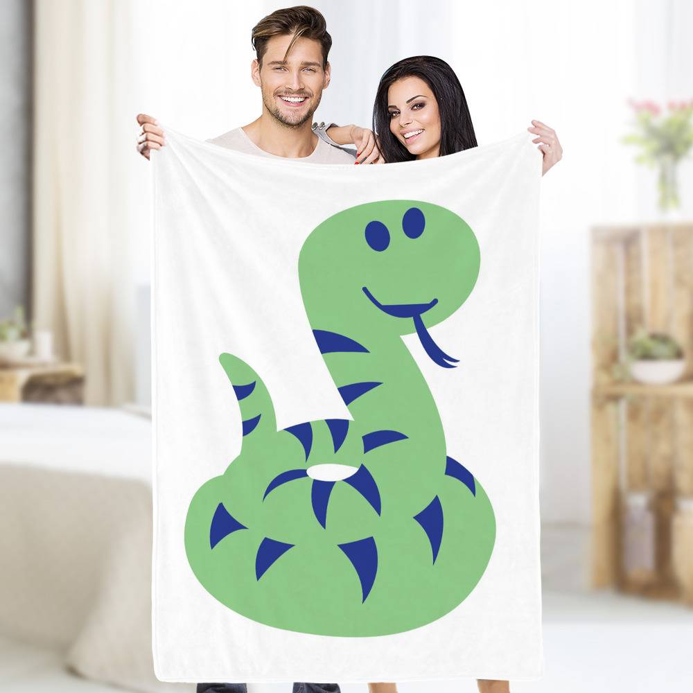 Snake Blanket Art Blanket snakeplush