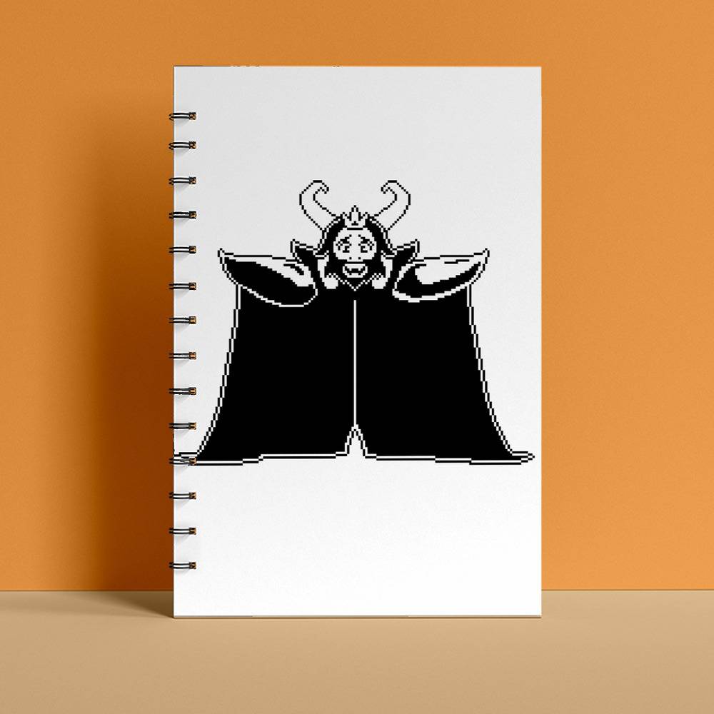 Winking Flowey - Undertale Spiral Notebook for Sale by ramblingskeptic