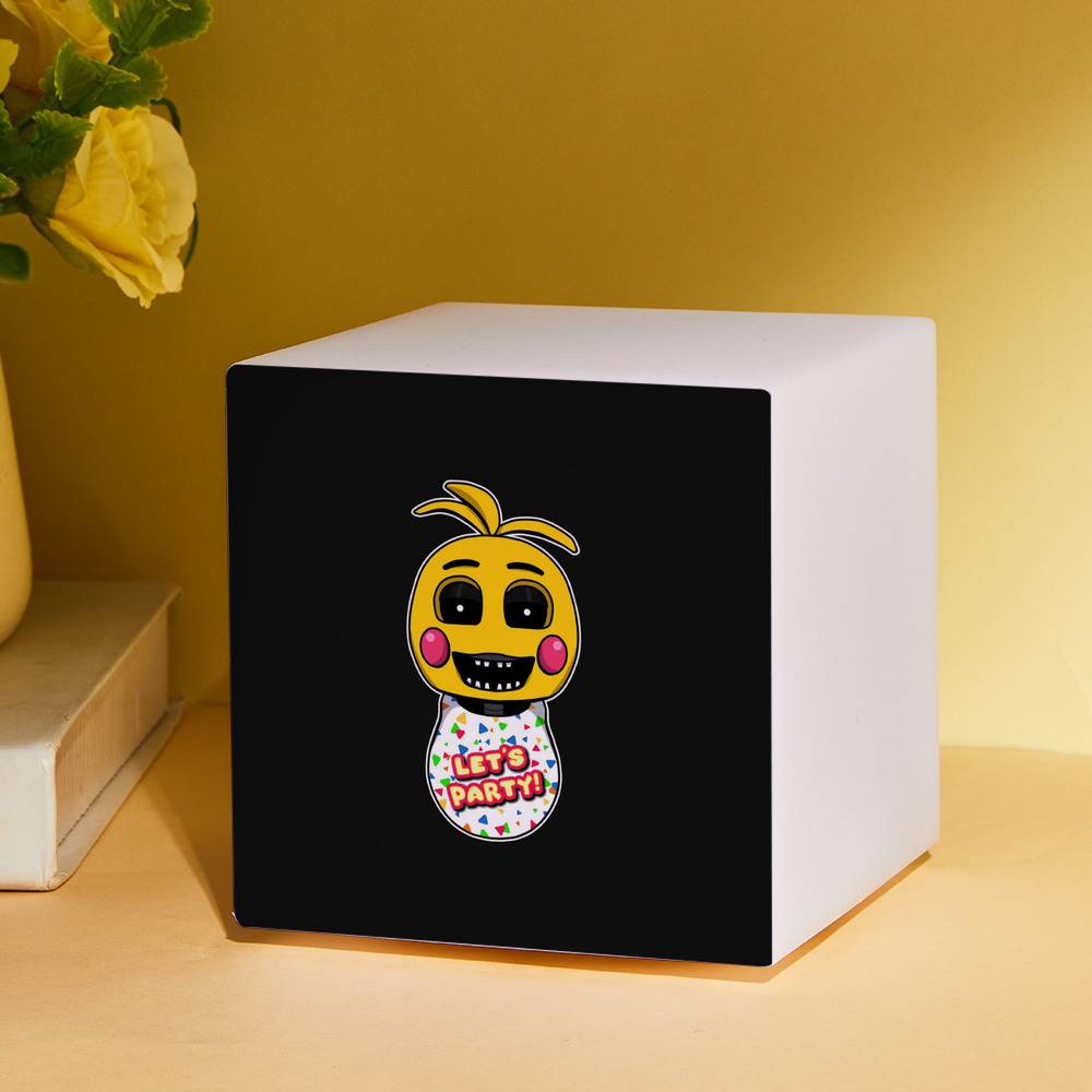 Toy Freddy Square Night Light Toy Chica Square Lamp | toyfreddyplush.com