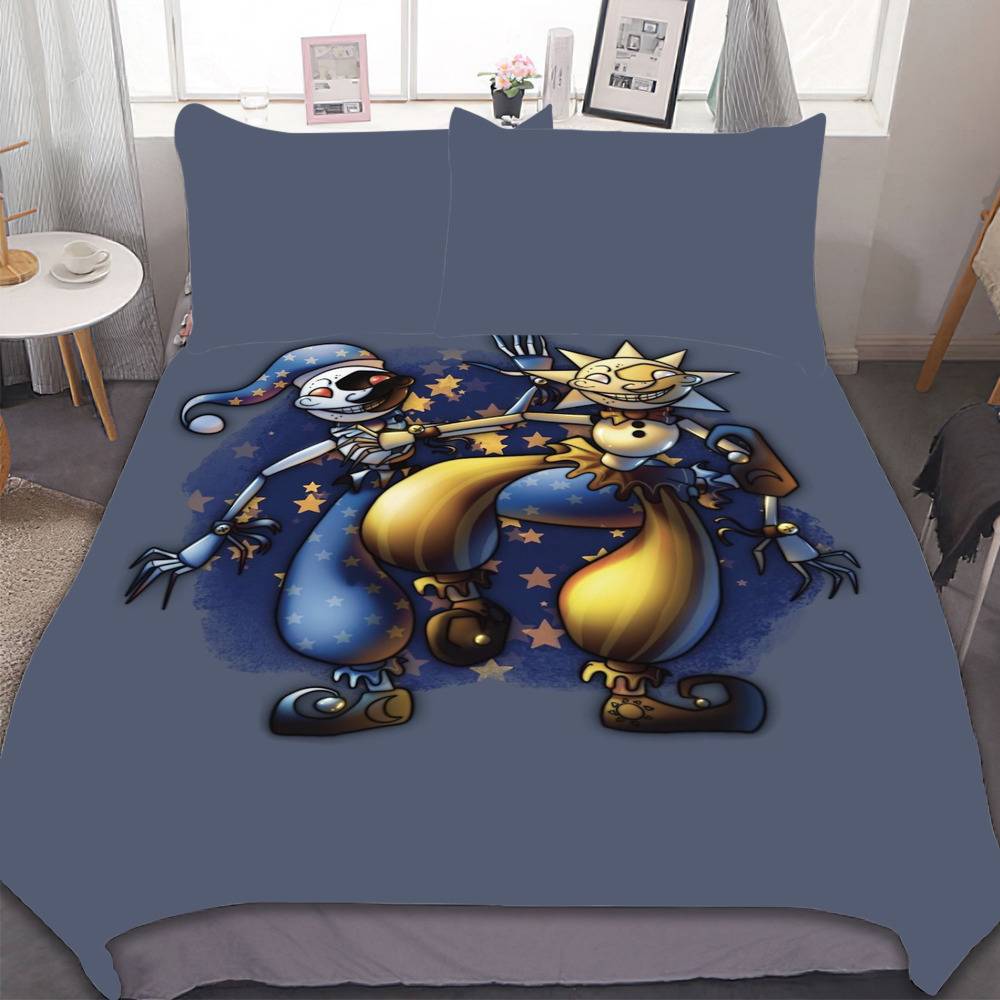 Sundrop Fnaf Bedding Set Security Breatch Bedding Sheet Gifts