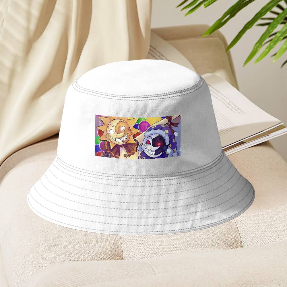 Sundrop Fnaf Bucket Hat Unisex Sun Hat Funny Fisherman Hat