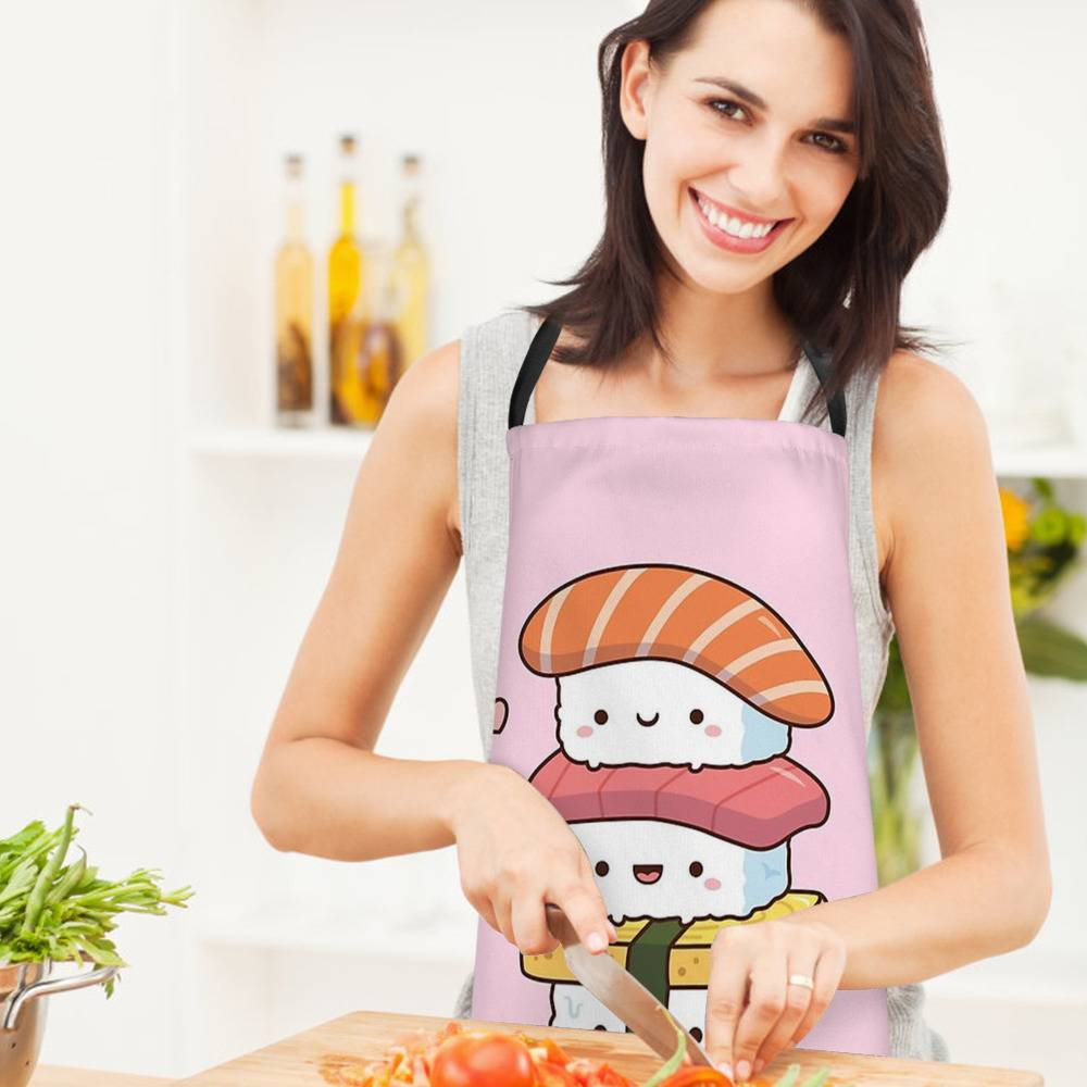 Cute Adorable Sushi Lover Gift For Gender Equality' Apron