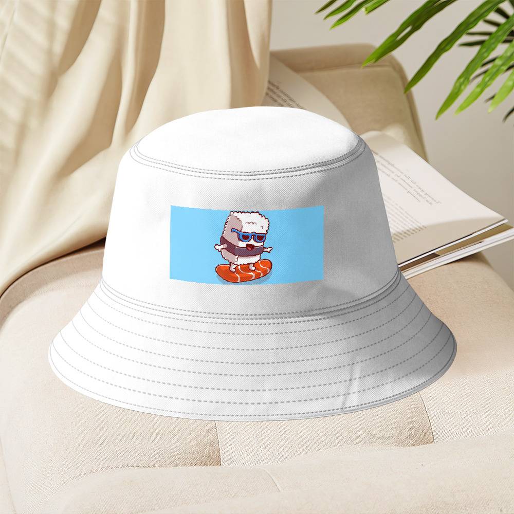 Shrimp Cocktail Sushi Unisex Bucket Hat Reversible Fisherman Hat