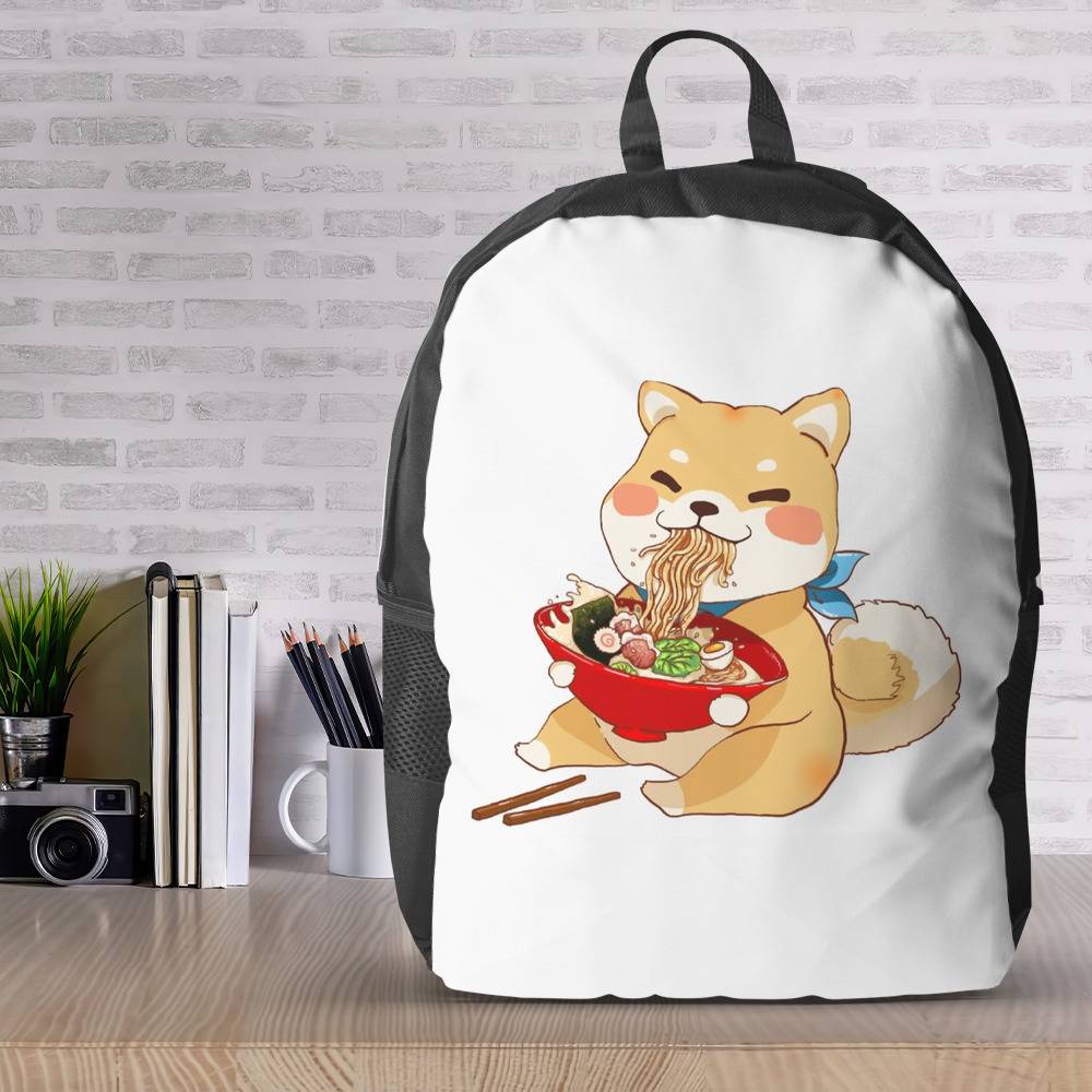 Shiba inu 2025 in backpack