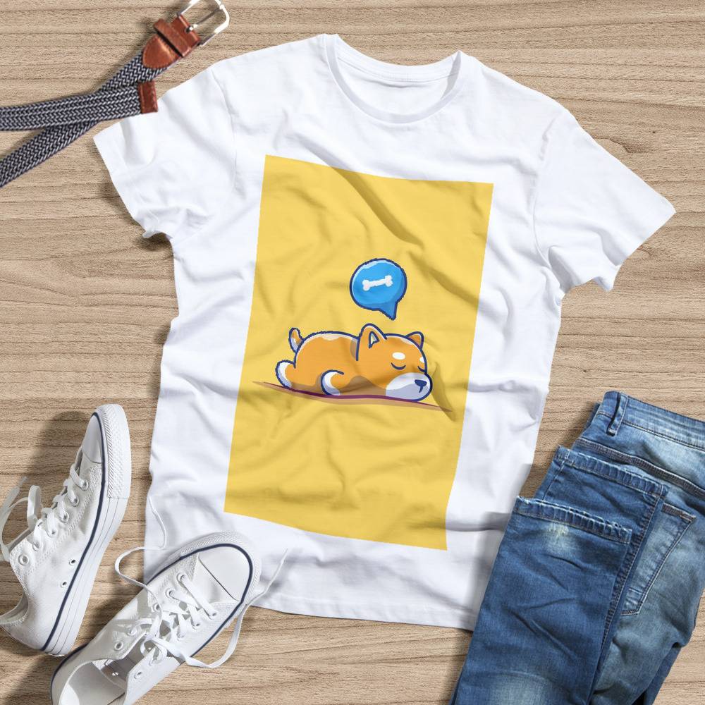 Shiba Inu T-shirt Sleeping Shiba Inu T-shirt