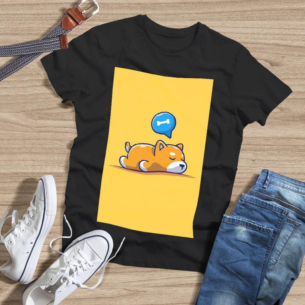 Shiba Inu T-shirt Inu Sleeping Shiba T-shirt