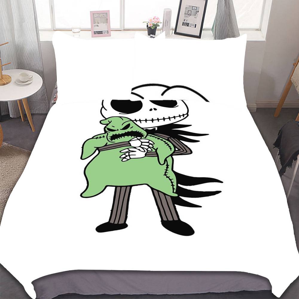 New Nightmare Before Christmas Duvet Cover with Pillow Cover Bed
