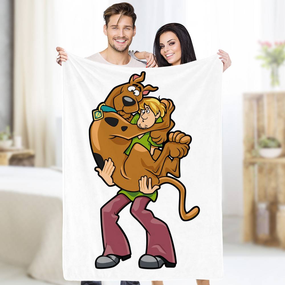 Scooby Doo Personalized 2 Piece Bath & Hand Towel Set Any Color