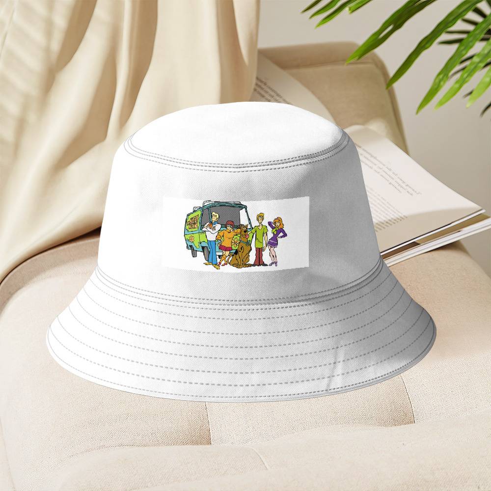 Scooby Doo Bucket Hat Unisex Sun Hat Cartoon Scooby Fisherman Hat