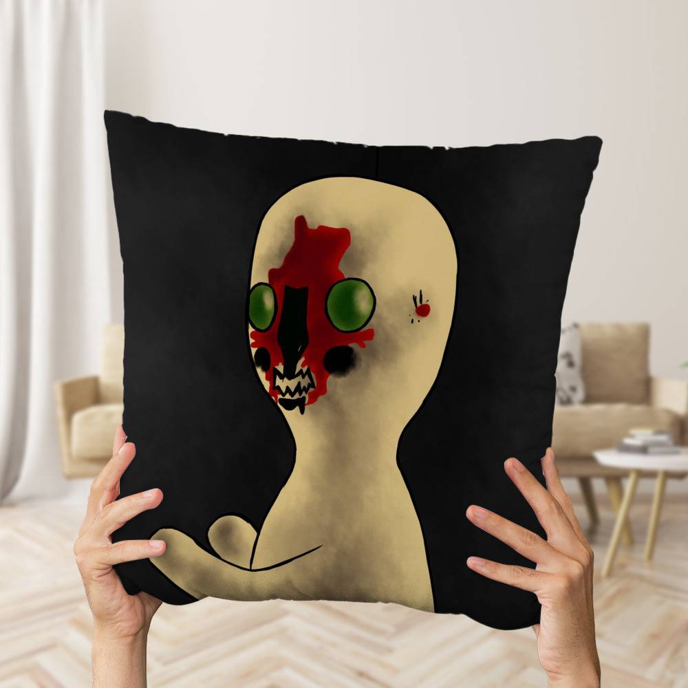 Scp 096 Pillows & Cushions for Sale