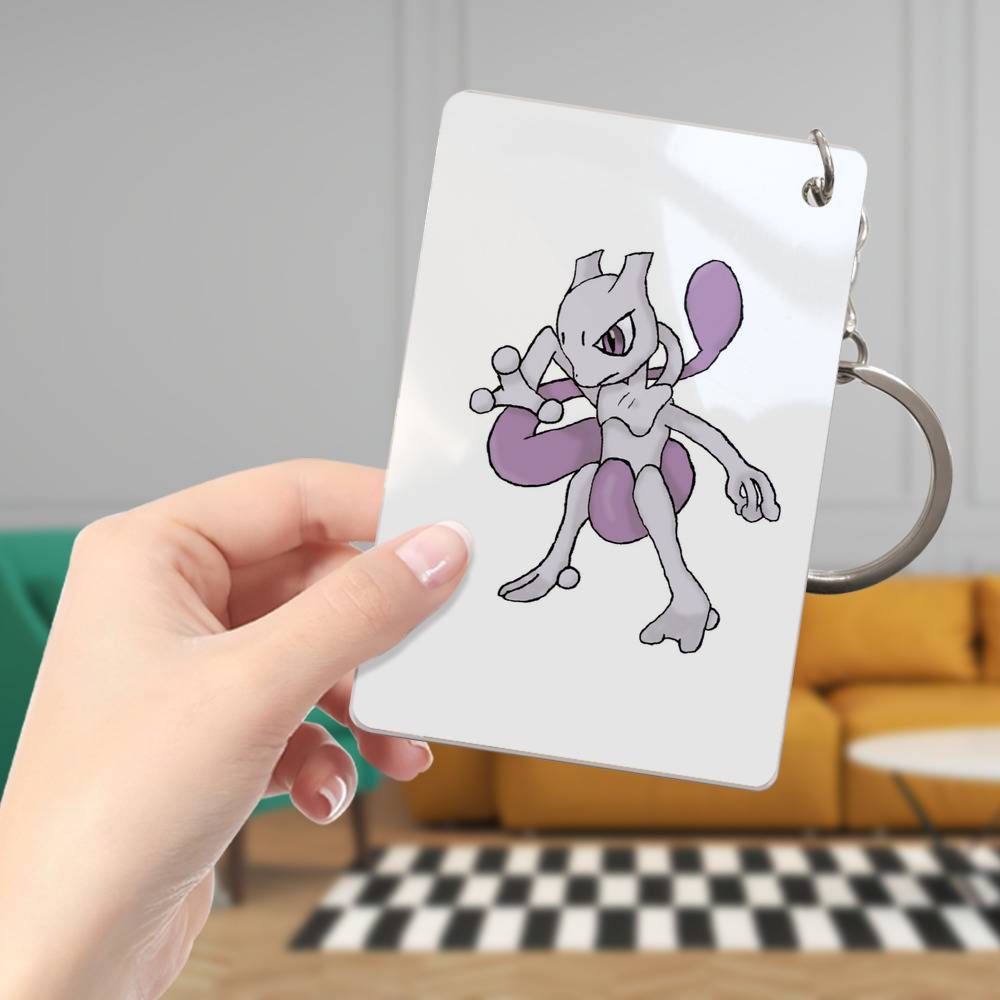 Pokemon Mewtwo Shiny keychain