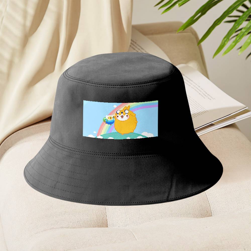 Molang Bucket Hat Unisex Sun Hat Adventure Time Fisherman Hat