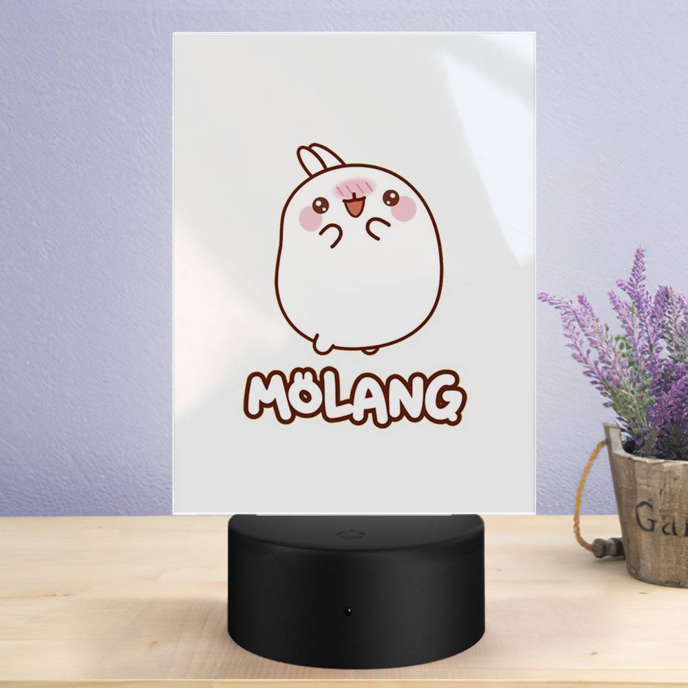 Molang Plush, Khaki Molang Rebound Vent Doll