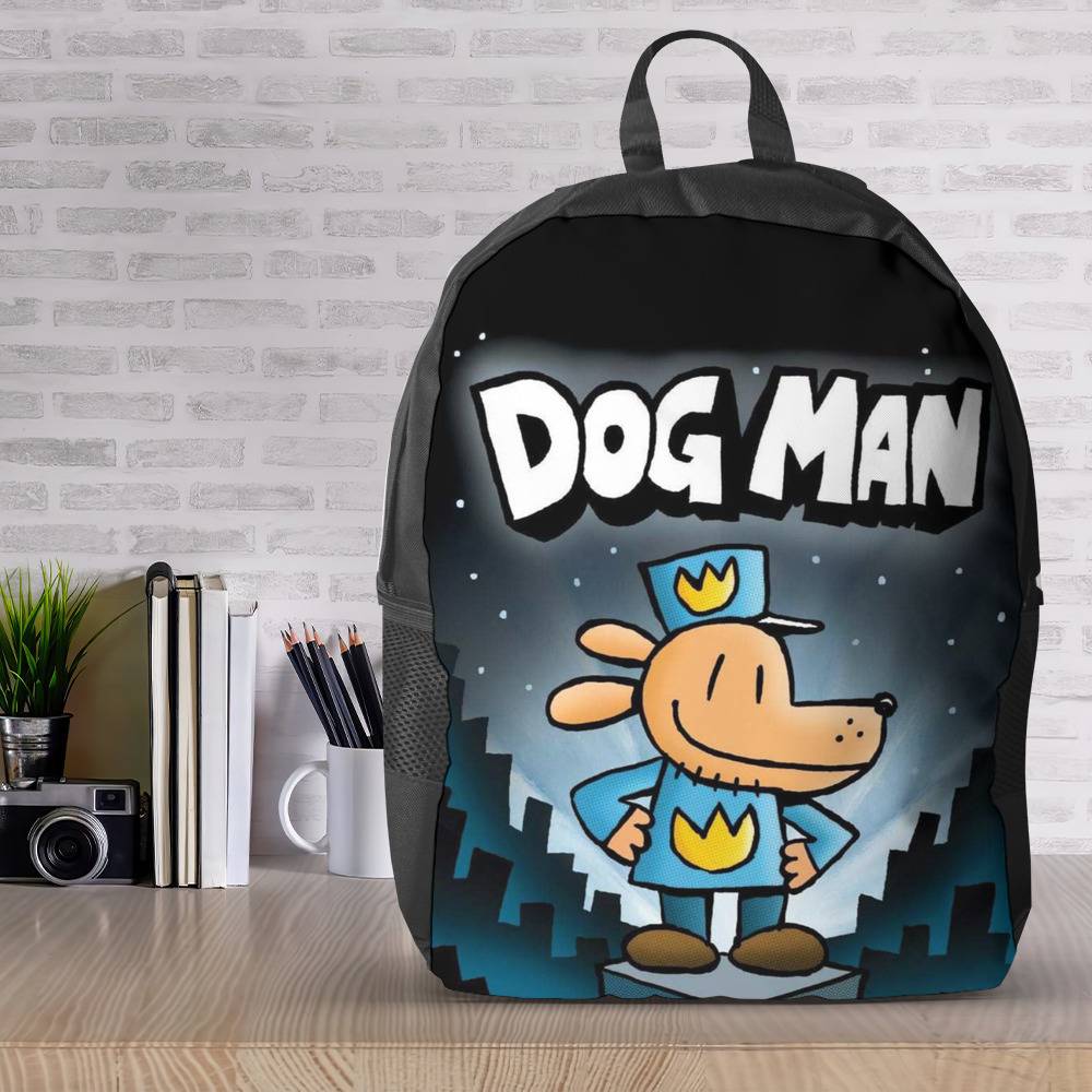 Dog Man Backpack Clips - 4 Styles