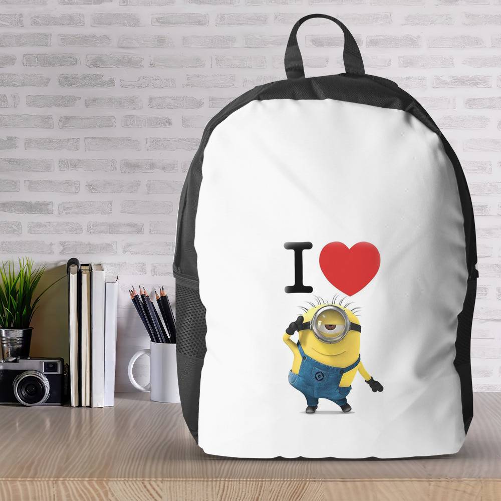 Minion Backpack I love minion Backpack | minionplush.store