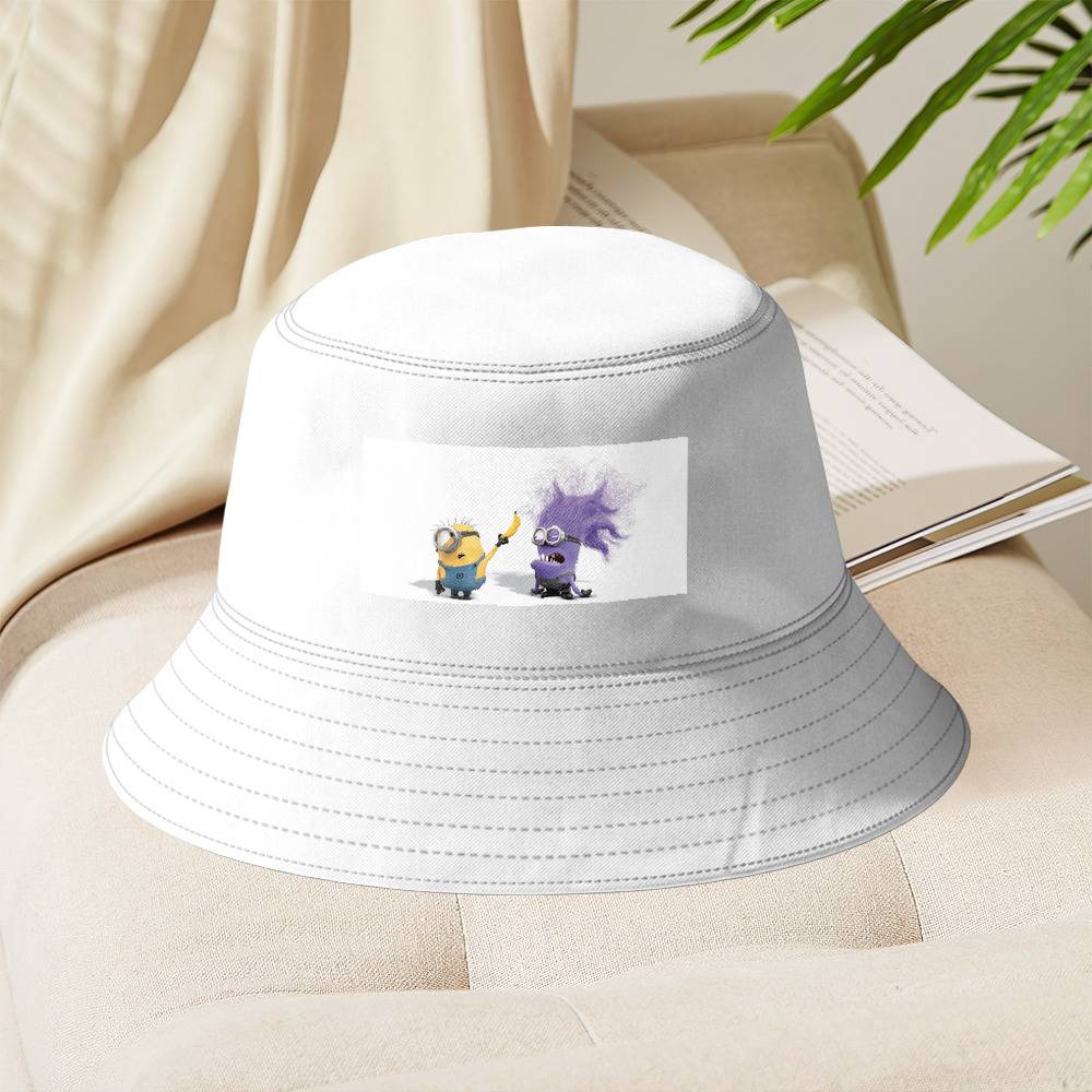 Minion Sun Hat / Beach Hat / Kids Bucket Hat / Childrens Sun Hat