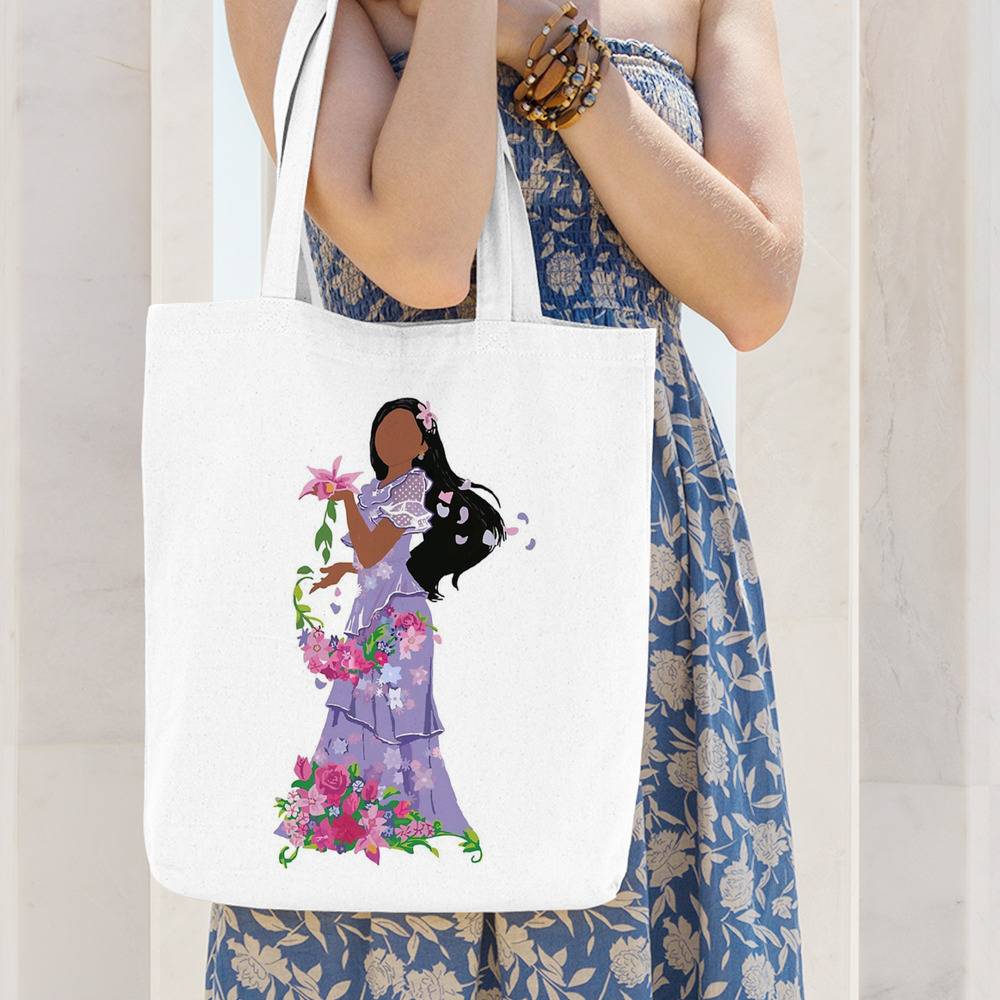 Flower girl tote discount bag