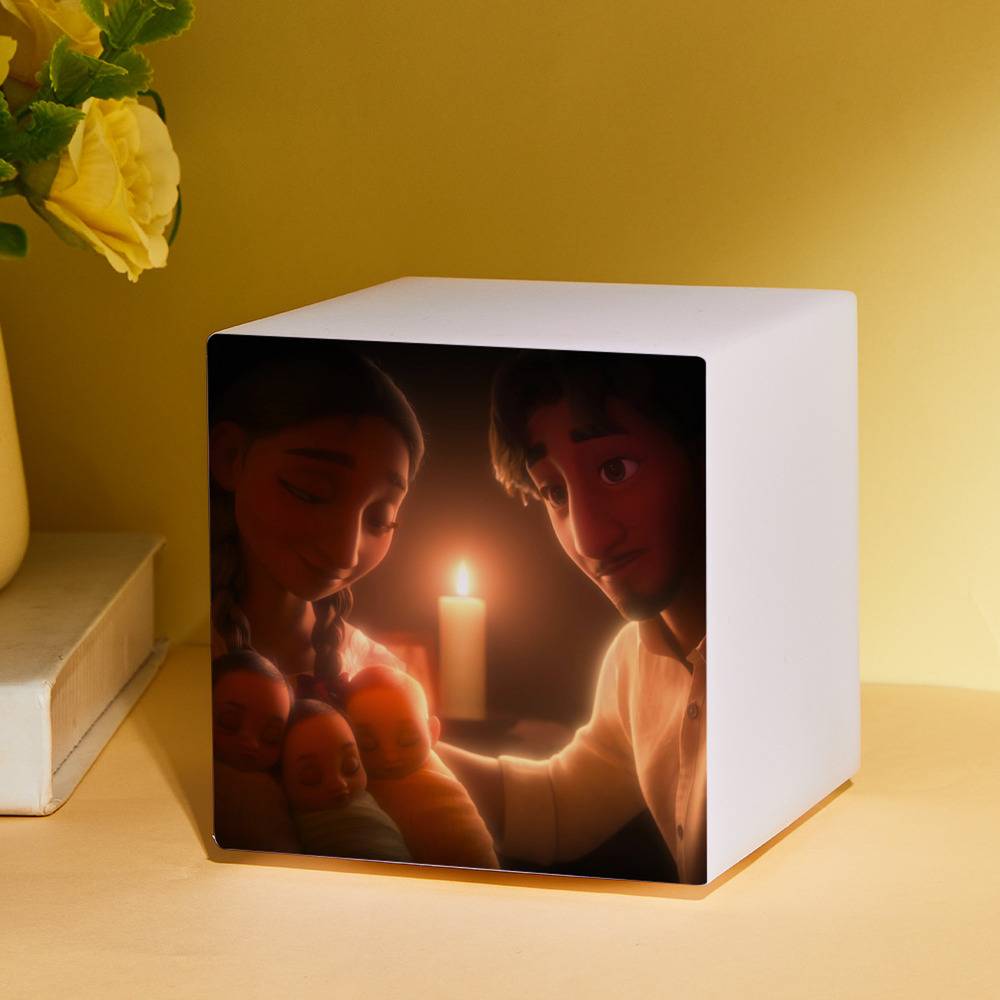 7-color Encanto 3D LED Mirabel Isabela Children's Night Light