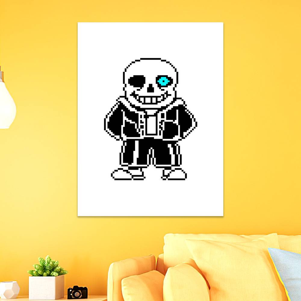 Sans Undertale Fight Art Prints for Sale