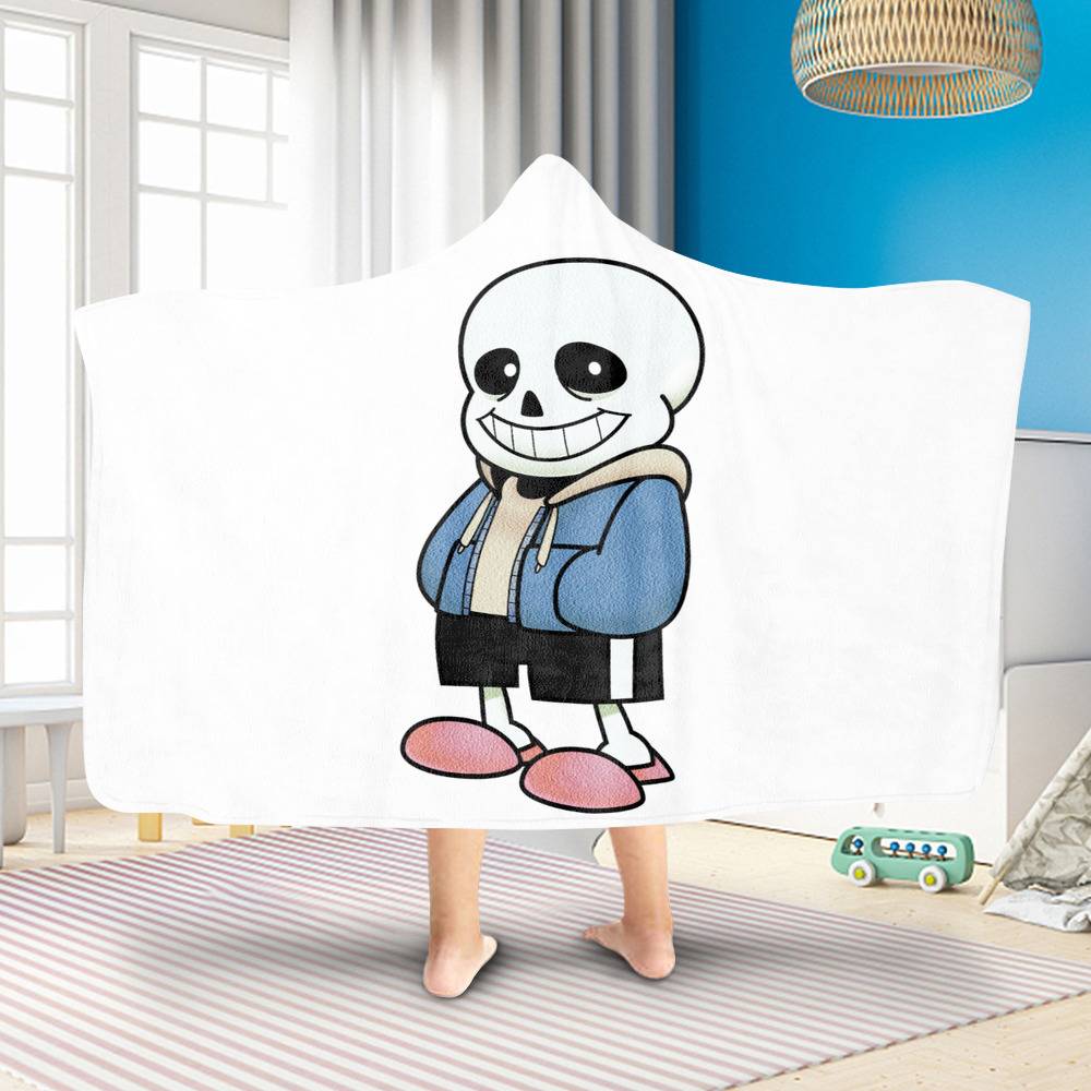 Sans Hoodie Blanket Sans Battle Sprite Hoodie Blanket