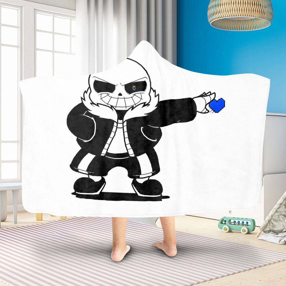 Sans Hoodie Blanket Sans Battle Sprite Hoodie Blanket