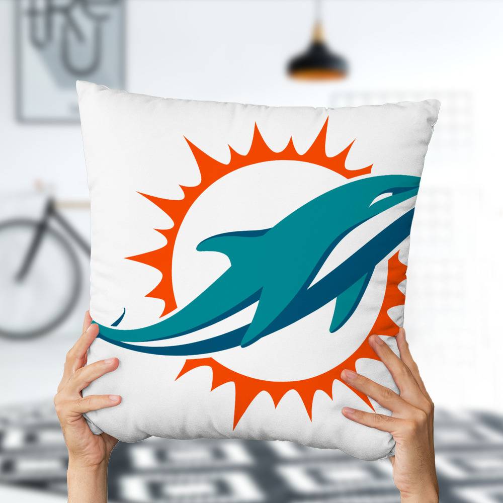 Dolphin Pillow Miami Pillow