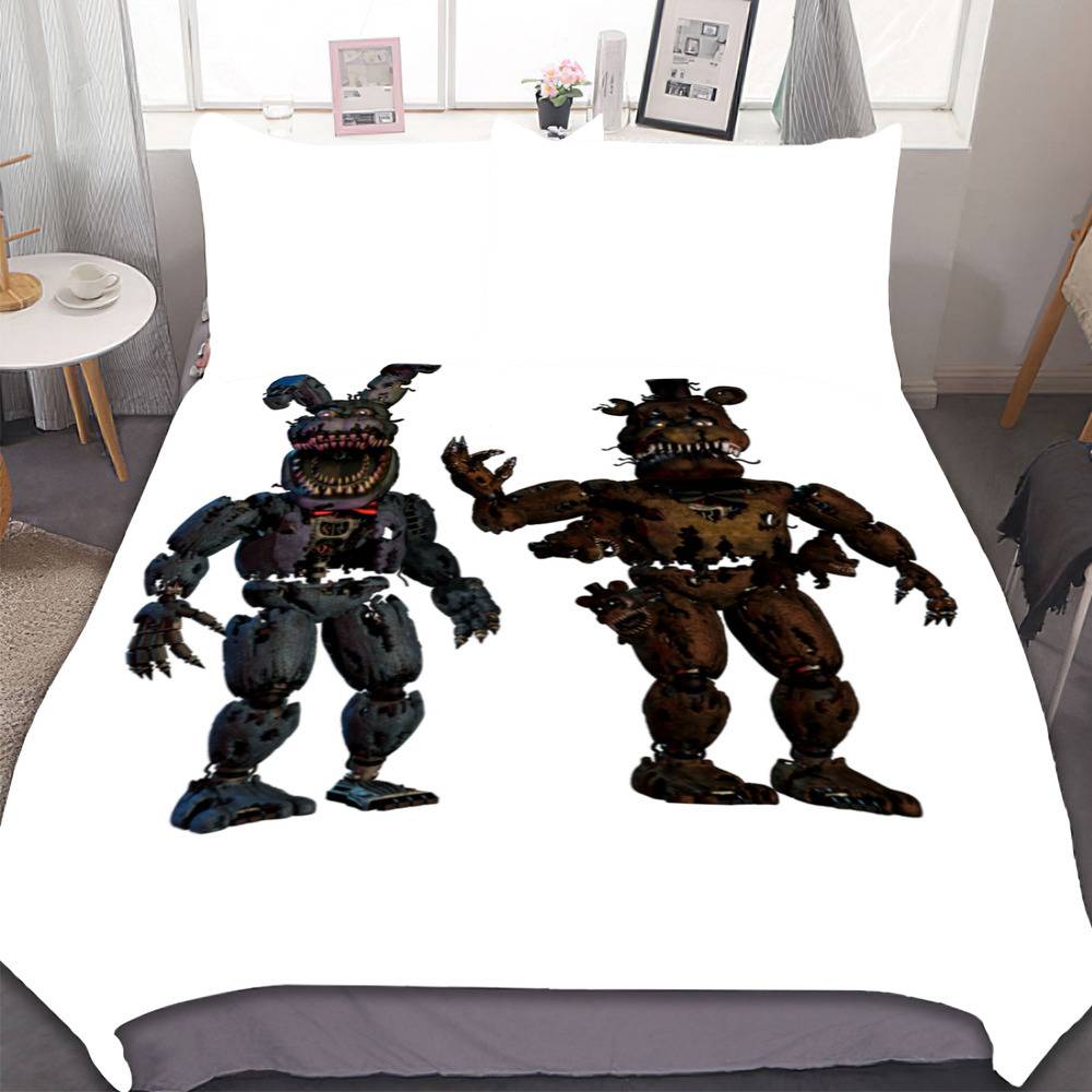 Withered Bonnie Bedding Set FNaF Bedding Sheet Gifts