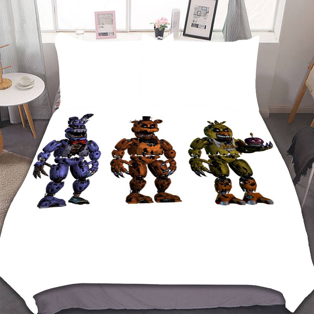 Bonnie Nightmare Bedding Set Nightmare Shadow Bonnie Bedding Sheet Gifts