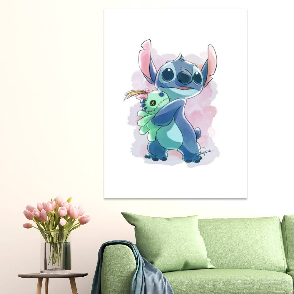 Stitch Disney Wall Stickers, Disney Stickers Posters