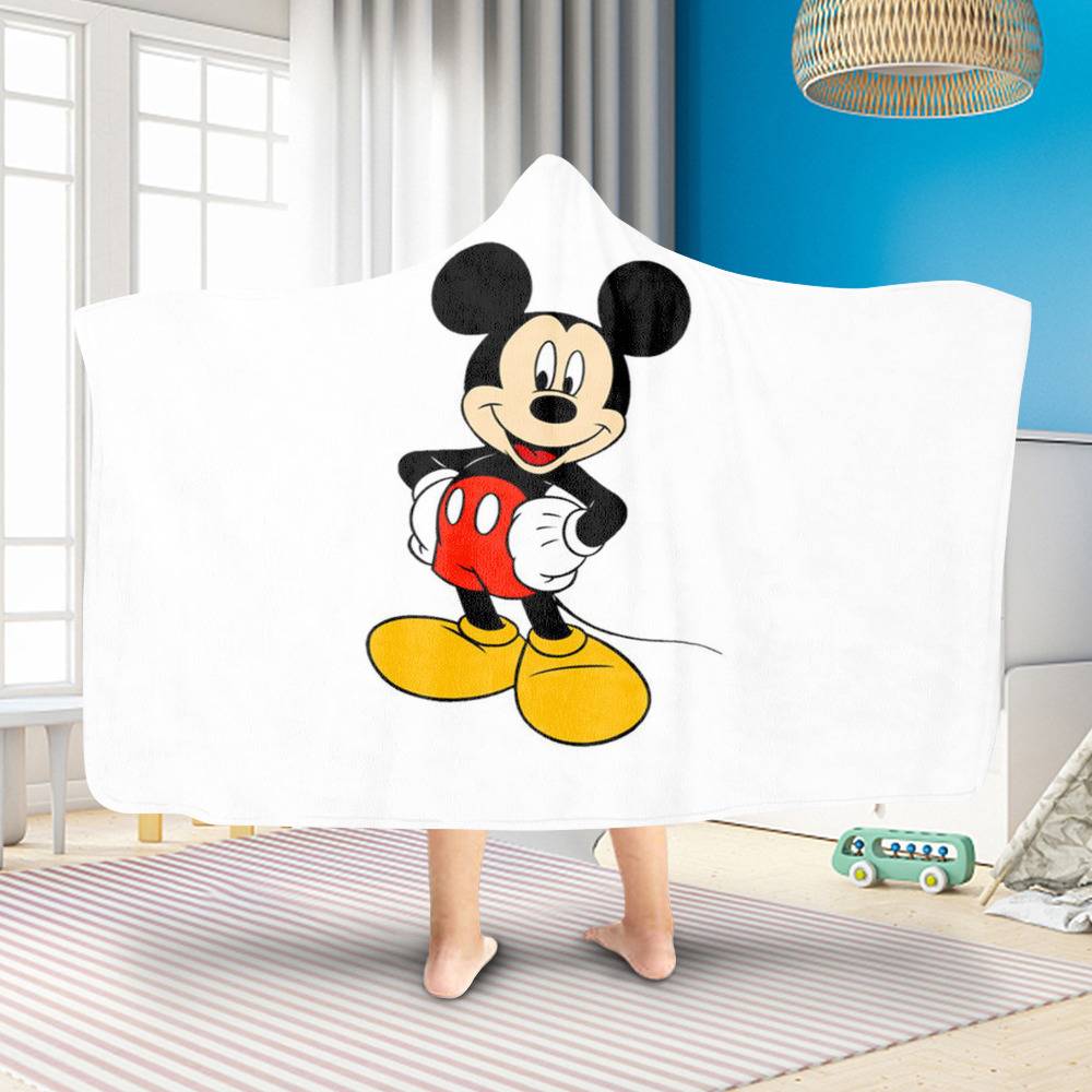 Mickey & Friends Adult Hooded Sleeved Blanket Mickey Mouse